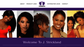 What Jstrickland.net website looked like in 2022 (1 year ago)