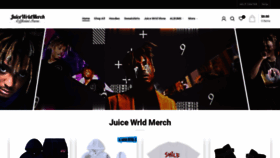 What Juicewrldmerchshop.com website looked like in 2022 (1 year ago)