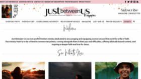 What Justbetweenus.org website looked like in 2022 (1 year ago)