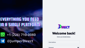 What Jumper.direct website looked like in 2022 (1 year ago)