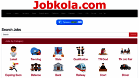 What Jobkola.com website looked like in 2022 (1 year ago)