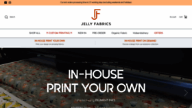 What Jellyfabrics.co.uk website looked like in 2022 (1 year ago)