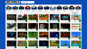What Juegosjuegos.com website looked like in 2022 (3 years ago)