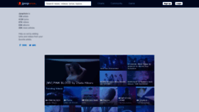 What Jpopasia.com website looked like in 2022 (1 year ago)