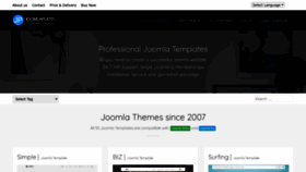 What Joomlaplates.com website looked like in 2022 (1 year ago)