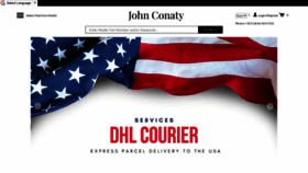What Johnconaty.com website looked like in 2022 (1 year ago)