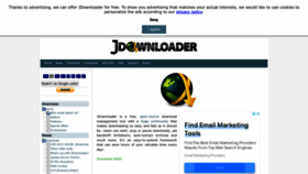 What Jdownloader.org website looked like in 2022 (1 year ago)