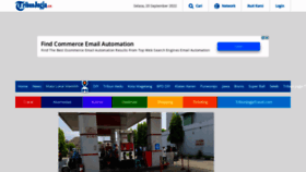 What Jogja.tribunnews.com website looked like in 2022 (1 year ago)