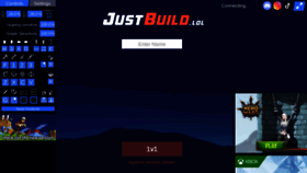 What Justbuild.lol website looked like in 2022 (2 years ago)