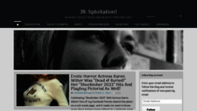 What Jrsploitation.com website looked like in 2022 (1 year ago)