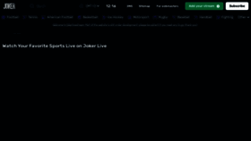 What Jokerlivestream.com website looked like in 2022 (1 year ago)