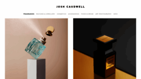What Joshcaudwell.com website looked like in 2022 (1 year ago)