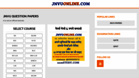What Jnvuonline.com website looked like in 2022 (1 year ago)