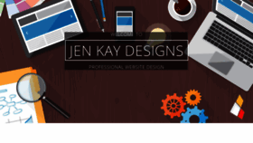 What Jenkaydesigns.com website looked like in 2022 (1 year ago)