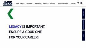 What Jkbschool.org website looked like in 2022 (3 years ago)