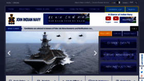 What Joinindiannavy.gov.in website looked like in 2022 (1 year ago)