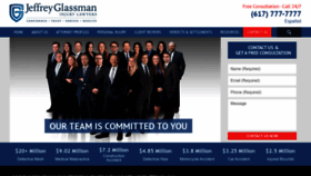 What Jeffreysglassman.com website looked like in 2022 (1 year ago)