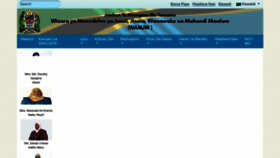 What Jamii.go.tz website looked like in 2022 (1 year ago)
