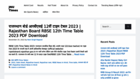 What Jodhpurnationaluniversity.com website looked like in 2022 (2 years ago)