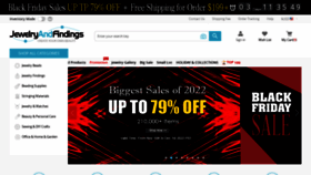 What Jewelryandfindings.com website looked like in 2022 (1 year ago)
