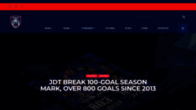 What Johorsoutherntigers.my website looked like in 2022 (1 year ago)