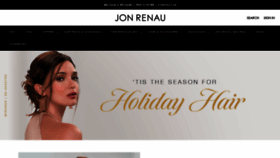 What Jonrenau.com website looked like in 2022 (1 year ago)