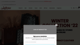 What Jafferjees.com website looked like in 2022 (3 years ago)