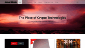 What Jaguarbitcoin.com website looked like in 2022 (1 year ago)