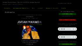 What Jordanmaxwellshow.com website looked like in 2022 (1 year ago)
