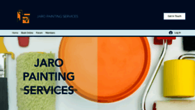 What Jaropaintingservices.com website looked like in 2022 (1 year ago)
