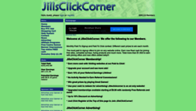 What Jillsclickcorner.com website looked like in 2022 (2 years ago)