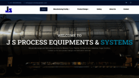 What Jsprocessequipment.com website looked like in 2022 (1 year ago)