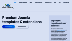 What Joomla-monster.com website looked like in 2022 (1 year ago)