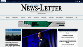 What Jhunewsletter.com website looked like in 2023 (1 year ago)