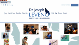 What Josephleveno.com website looked like in 2023 (2 years ago)