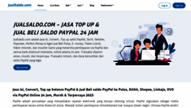 What Jualsaldo.com website looked like in 2023 (1 year ago)