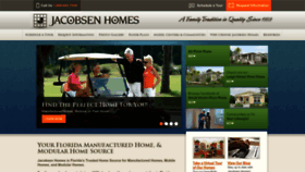 What Jachomes.com website looked like in 2023 (1 year ago)