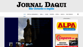 What Jornaldaquisg.com.br website looked like in 2023 (1 year ago)