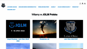 What Jglm.org.pl website looked like in 2023 (2 years ago)