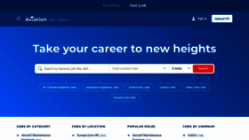 What Jobs.cabincrew.com website looked like in 2023 (1 year ago)