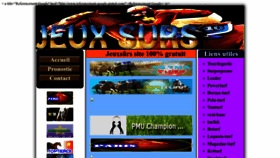What Jeuxsurs.siteneti.net website looked like in 2023 (1 year ago)