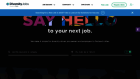 What Justjobs.com website looked like in 2023 (1 year ago)