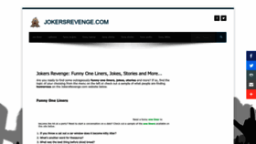 What Jokersrevenge.com website looked like in 2023 (1 year ago)