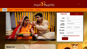 What Jivansaarthi.com website looked like in 2023 (1 year ago)