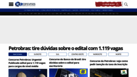 What Jcconcursos.com.br website looked like in 2023 (1 year ago)