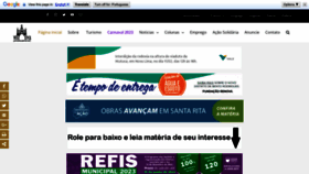 What Jornalvozativa.com website looked like in 2023 (1 year ago)