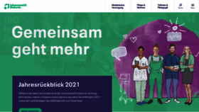 What Johannesstift-diakonie.de website looked like in 2023 (1 year ago)