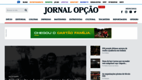 What Jornalopcao.com.br website looked like in 2023 (2 years ago)