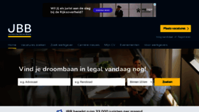 What Jbb.nl website looked like in 2023 (1 year ago)