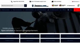 What Jaggsalarm.nl website looked like in 2023 (1 year ago)